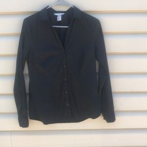 Black Long Sleeve Dress Shirt